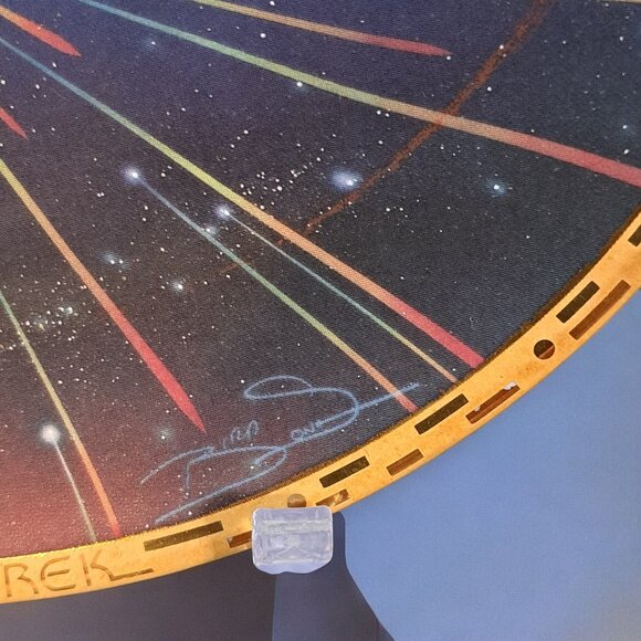 Star Trek The Voyagers Plate - U.S.S Enterprise NCC-1701-D Plate - Picture 3 of 9